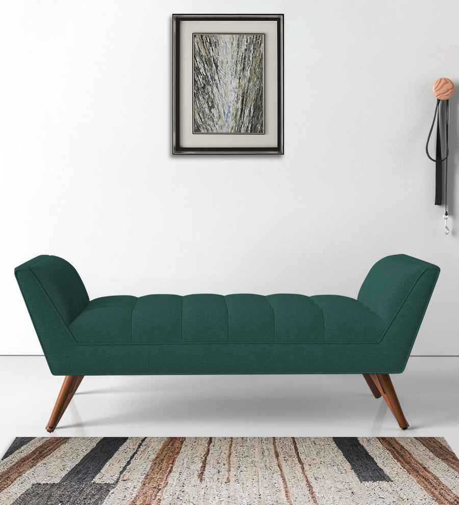 Cartes  Bench Velvet - Pine Green by Febonic Living