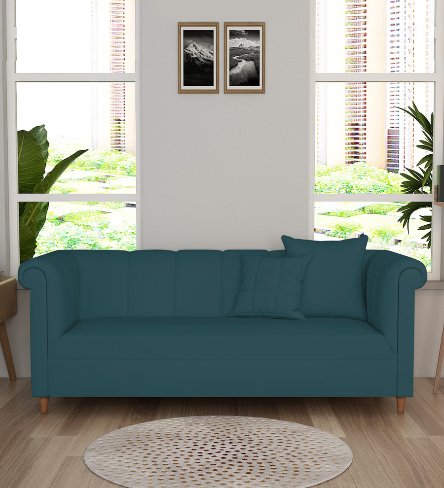 Rubi 3 Seater Velvet Sofa - Arabian Green by Febonic Living
