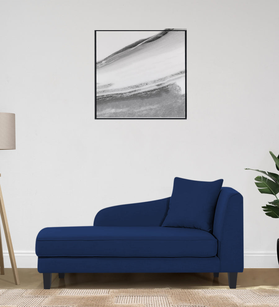 Louis  LHS Fabric Chaise Lounger - Royal Blue by Febonic Living