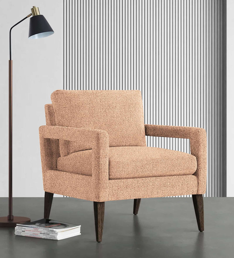 Olsen Fabric Arm Chair - cosmic-beige by Febonic Living
