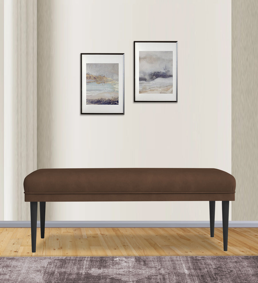 Summer  Bench Fabric - Chestnut Brown by Febonic Living