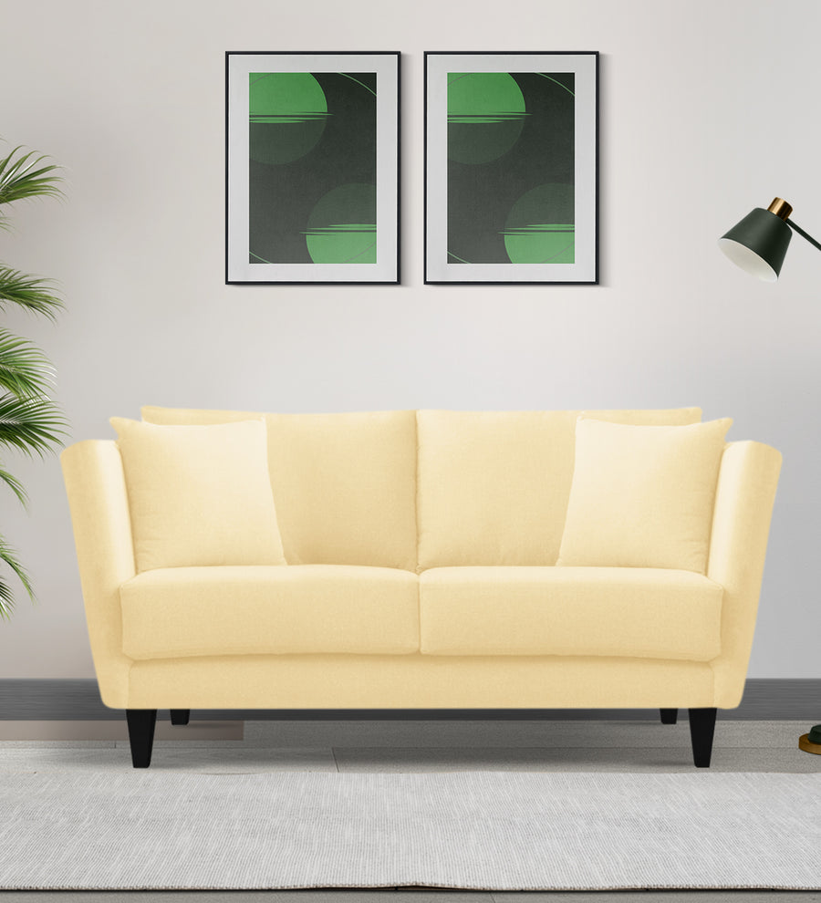 Norway  2 Seater Velvet Sofa - Sandy Beige by Febonic Living