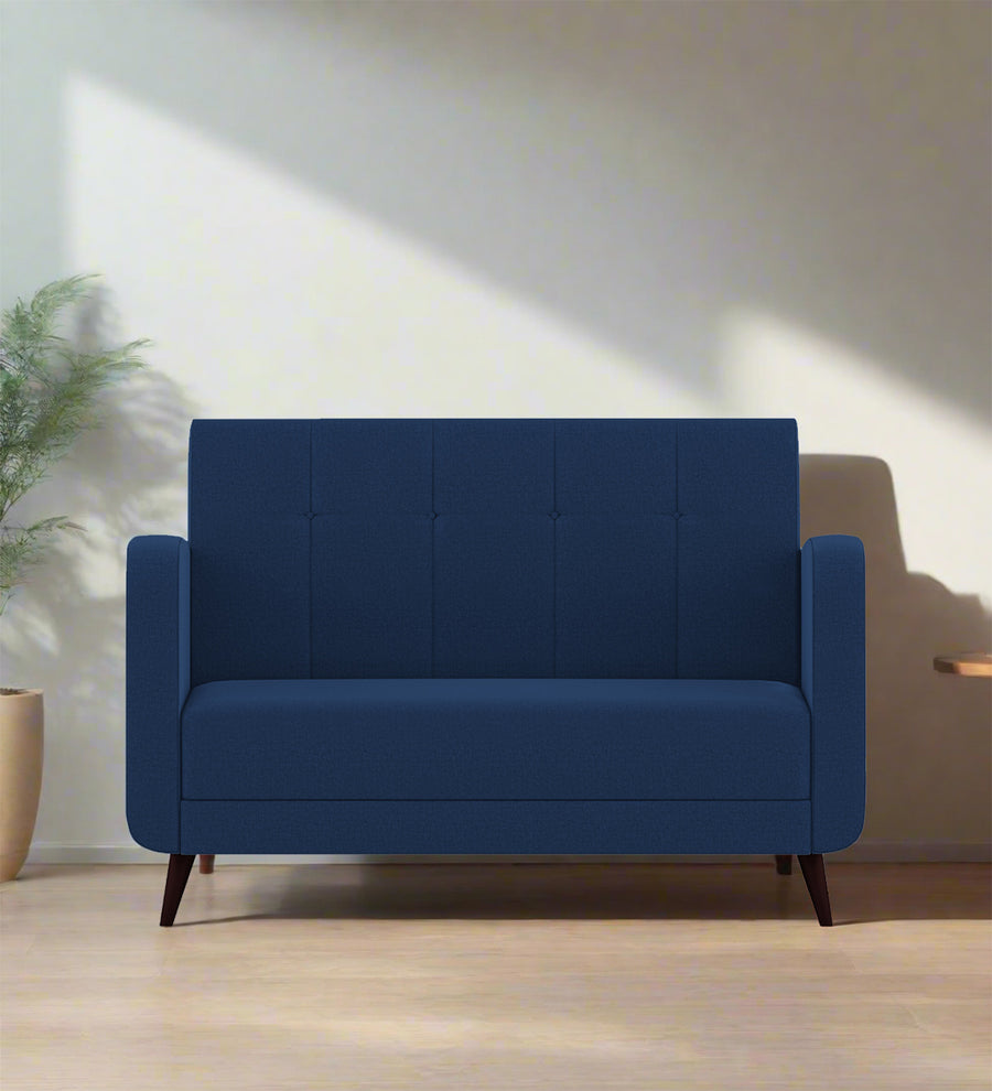 Wiki  2 Seater Velvet Sofa - Imperial Blue by Febonic Living