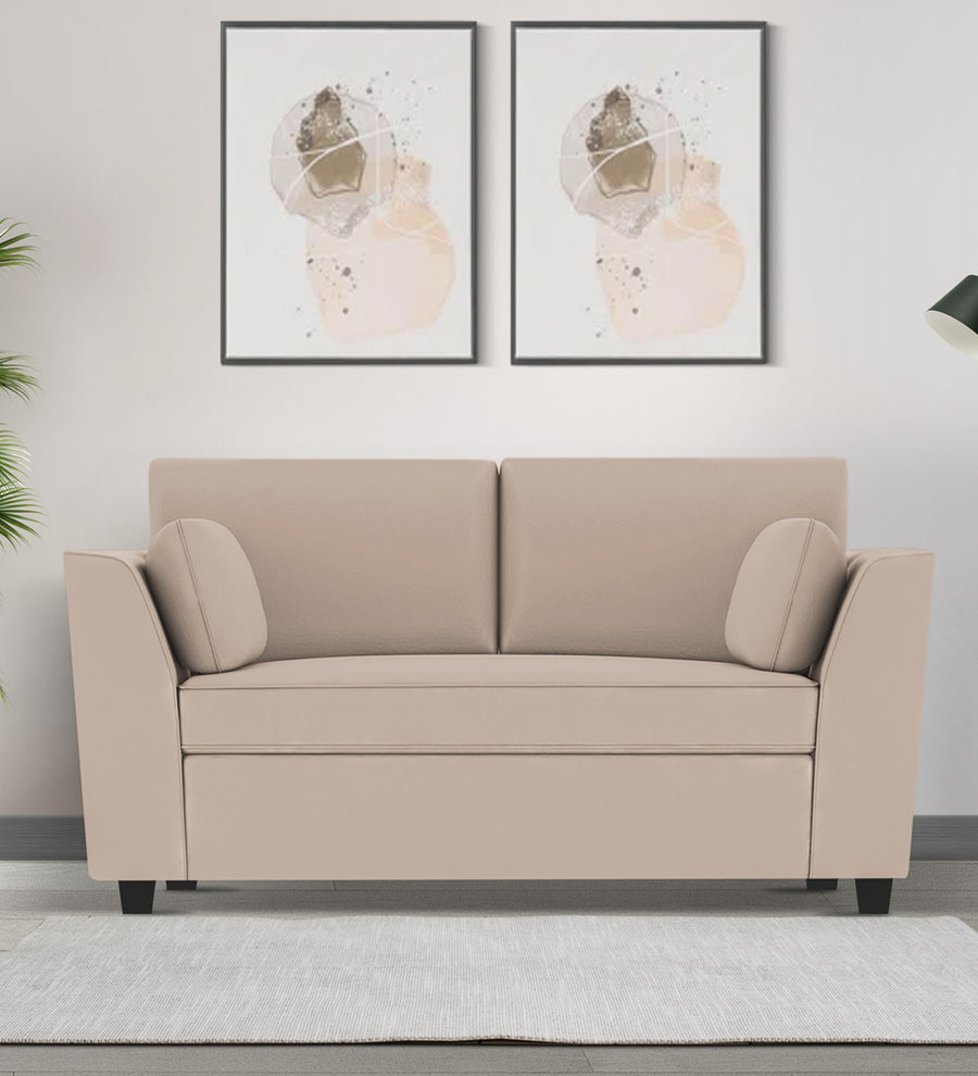 Bristo  2 Seater Velvet Sofa - Camel Beige by Febonic Living