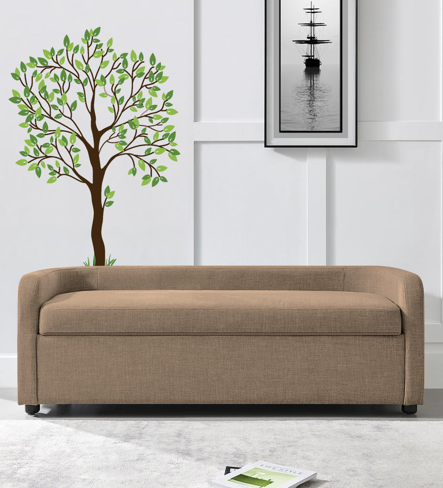 Cooper  Storage Bench Fabric - Cookie Beige by Febonic Living