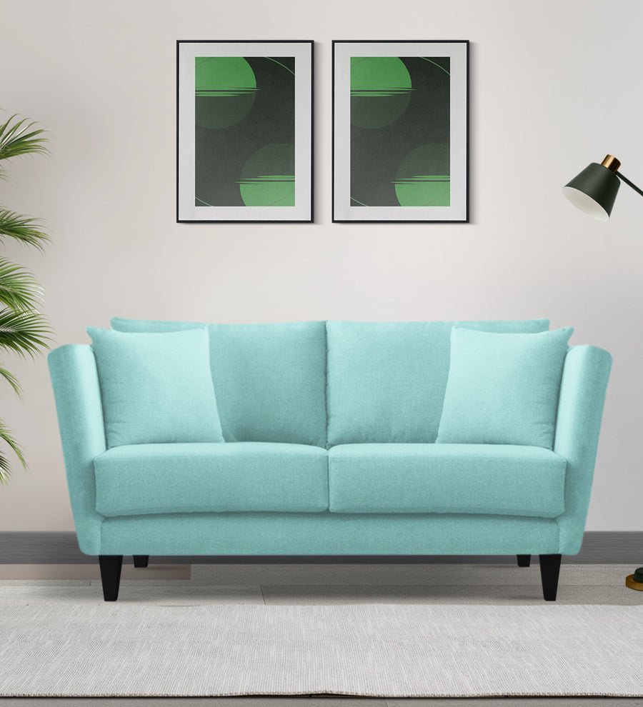 Norway  2 Seater Velvet Sofa - Barmunda Aqua by Febonic Living