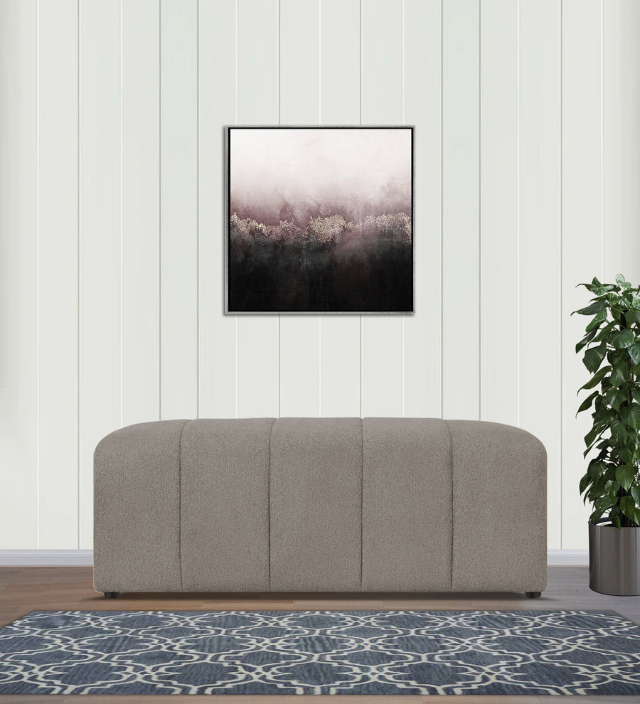 Rexi  Bench Boucle Fabric - Cement Beige by Febonic Living