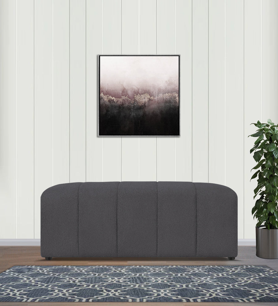 Rexi  Bench Boucle Fabric - Avio Grey by Febonic Living