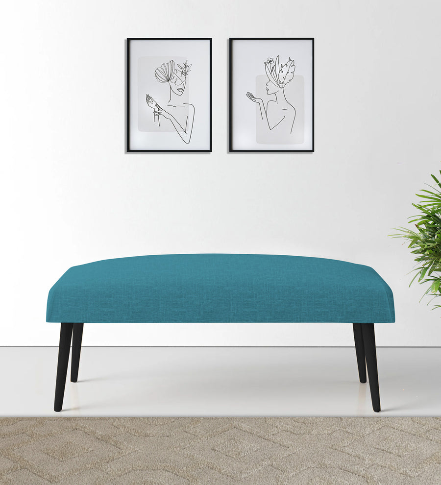 Adon  Bench Velvet - Aqua Blue by Febonic Living