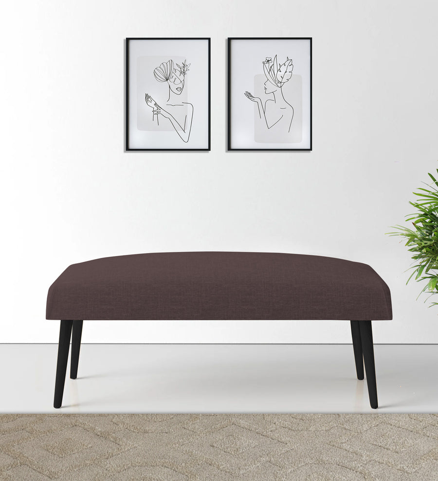 Adon  Bench Velvet - Mocha Brown by Febonic Living