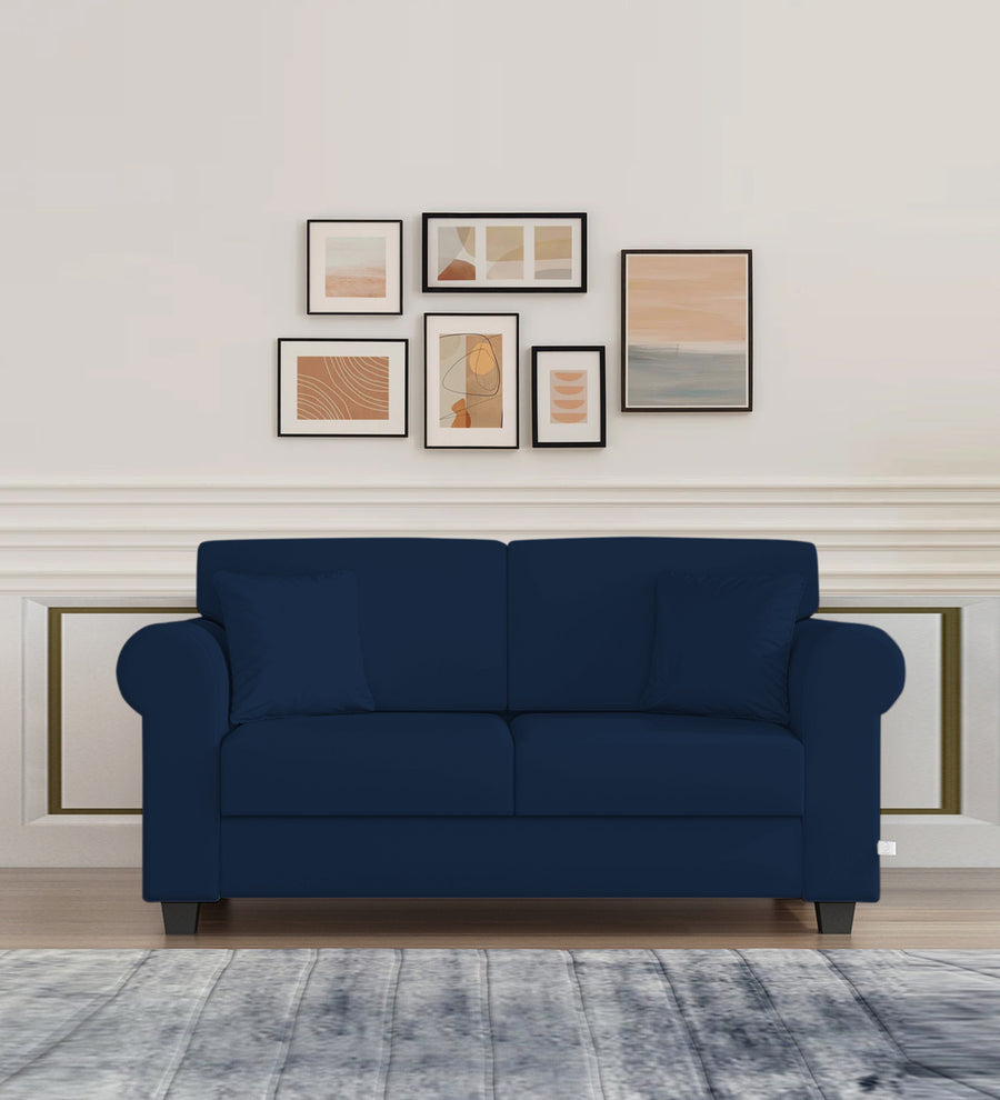 Numonk  2 Seater Velvet Sofa - Imperial Blue by Febonic Living