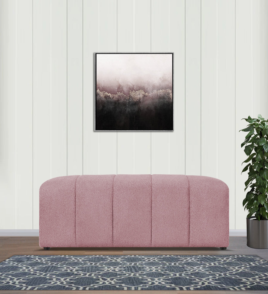 Rexi  Bench Boucle Fabric - Basi Pinc by Febonic Living