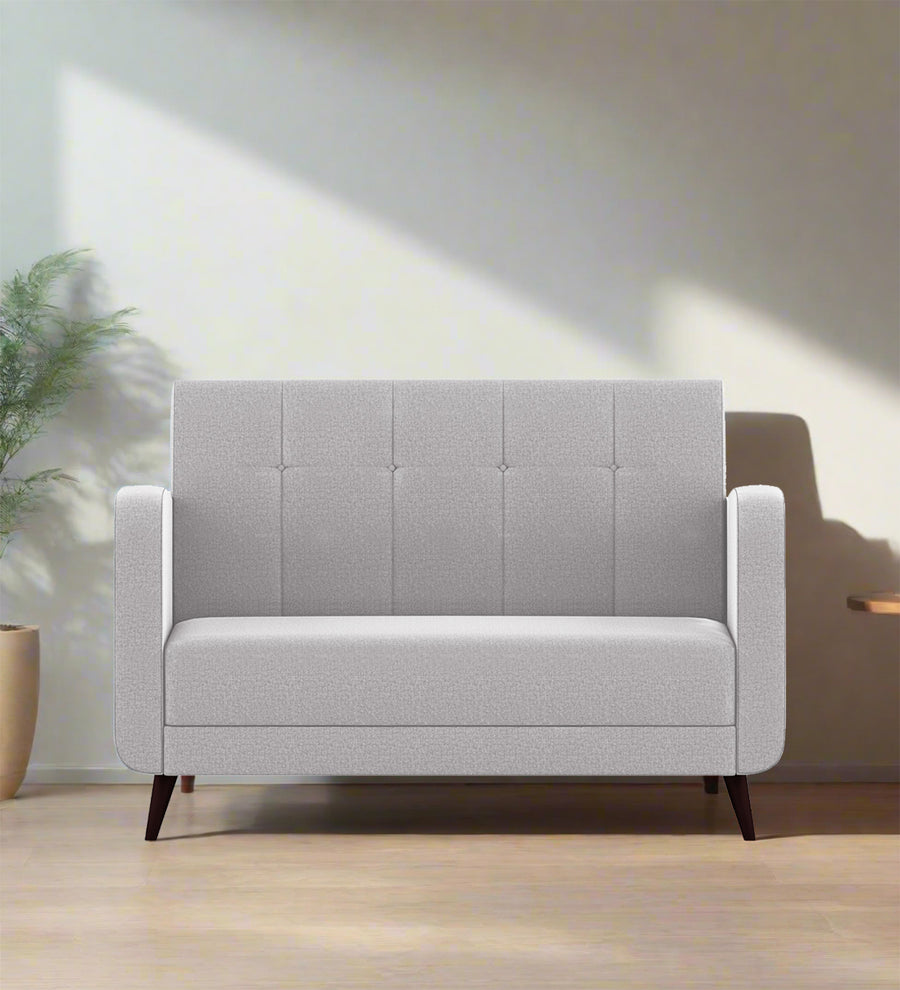 Wiki  2 Seater Velvet Sofa - Concrete grey by Febonic Living