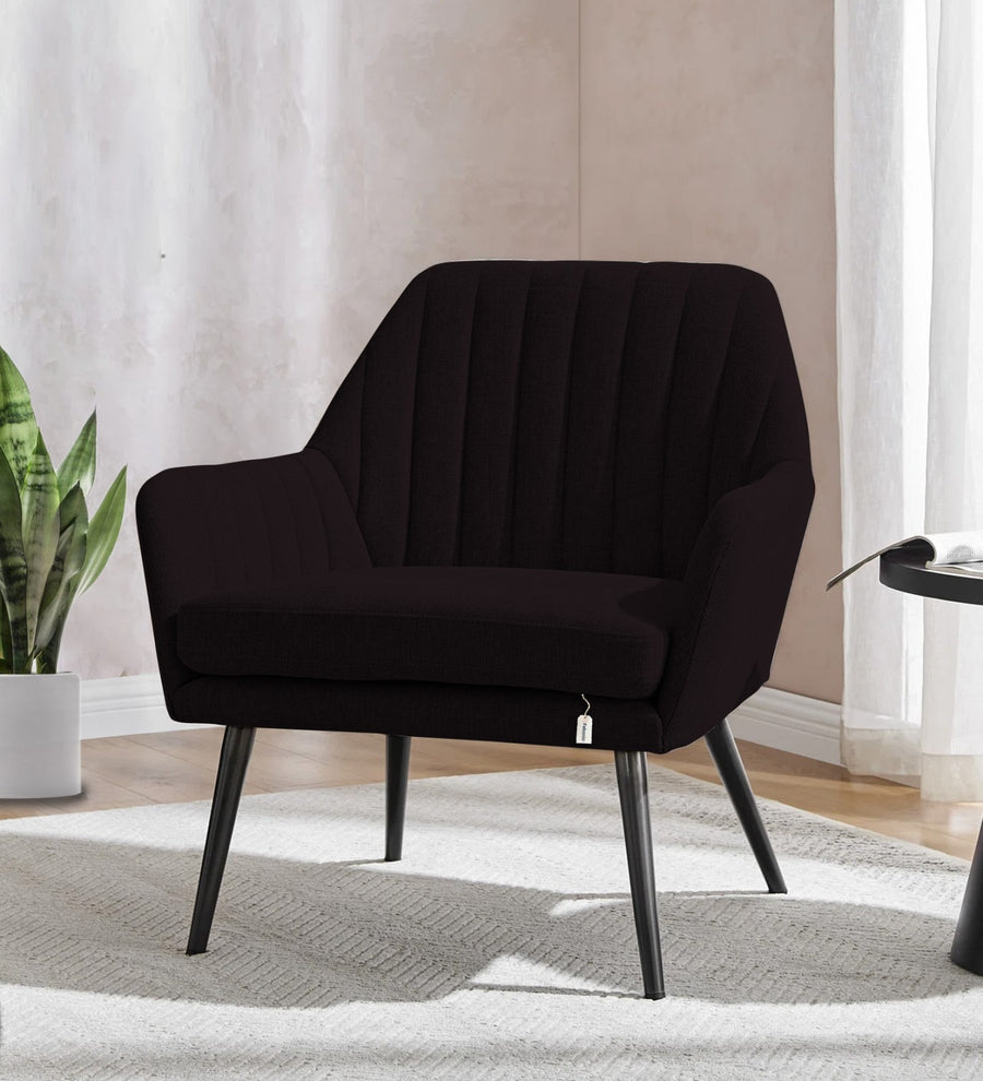 Bella Fabric Arm Chair - Cara Brown by Febonic Living