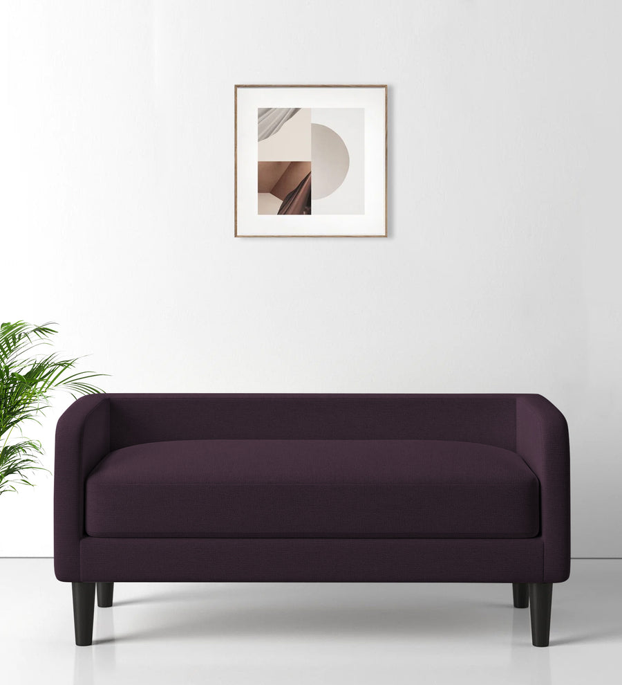 Maya  Bench Fabric - Greek Purple by Febonic Living