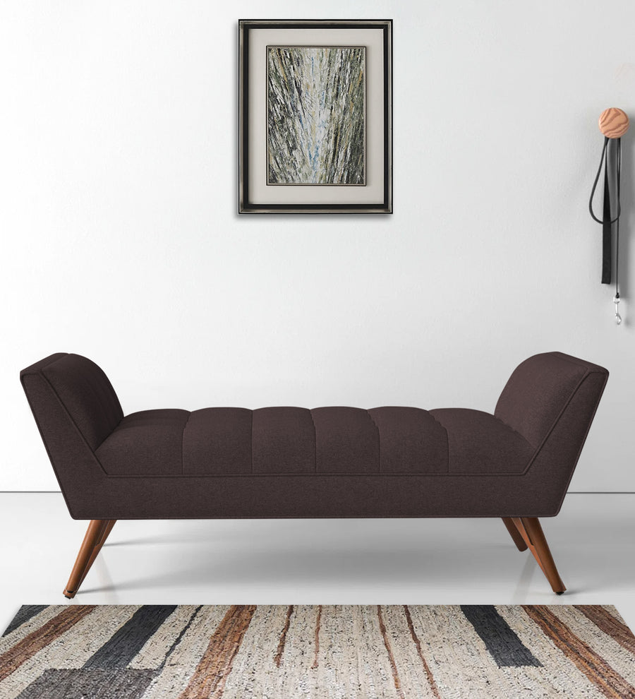 Cartes  Bench Velvet - Mocha Brown by Febonic Living
