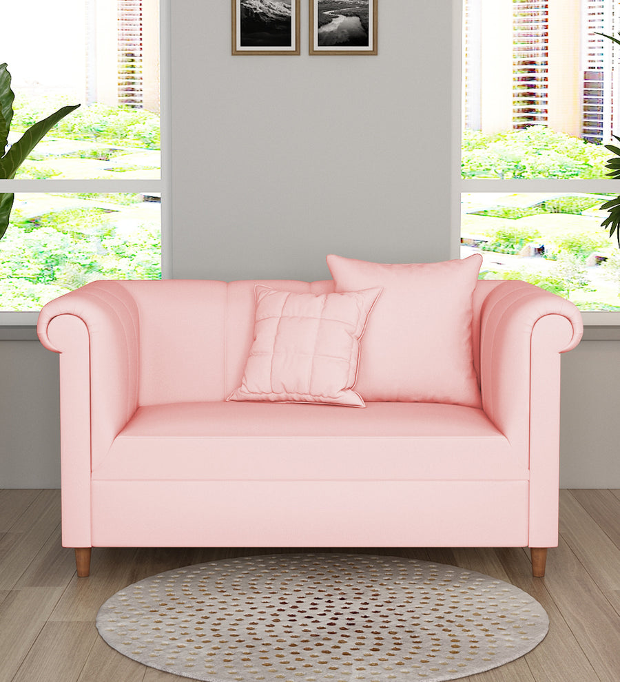 Rubi  2 Seater Velvet Sofa - Millennial Pink by Febonic Living