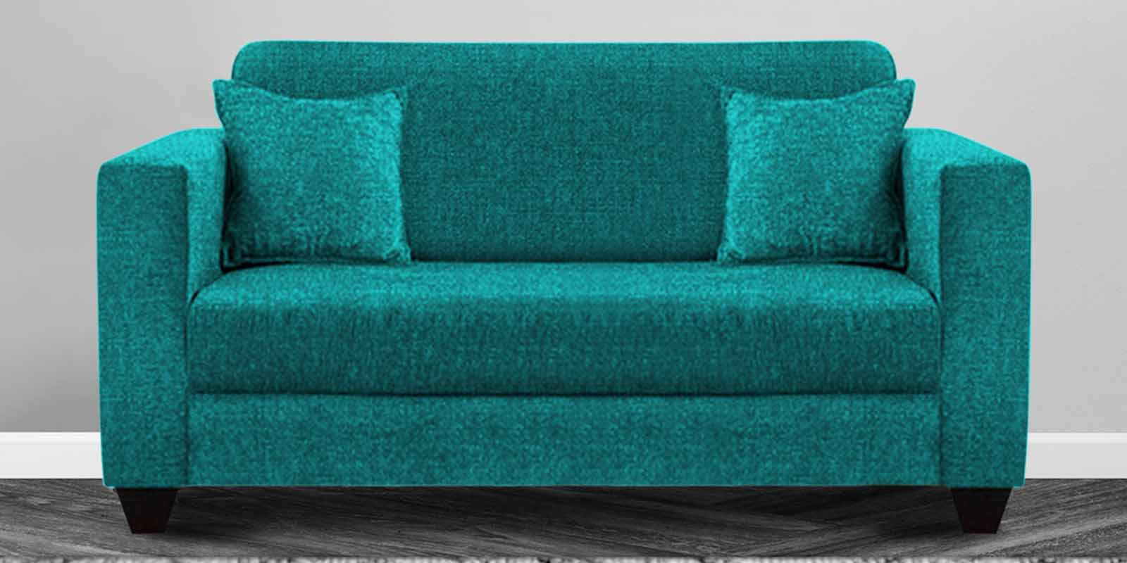 Nebula Fabric 2 Seater Sofa in Sea Green Colour