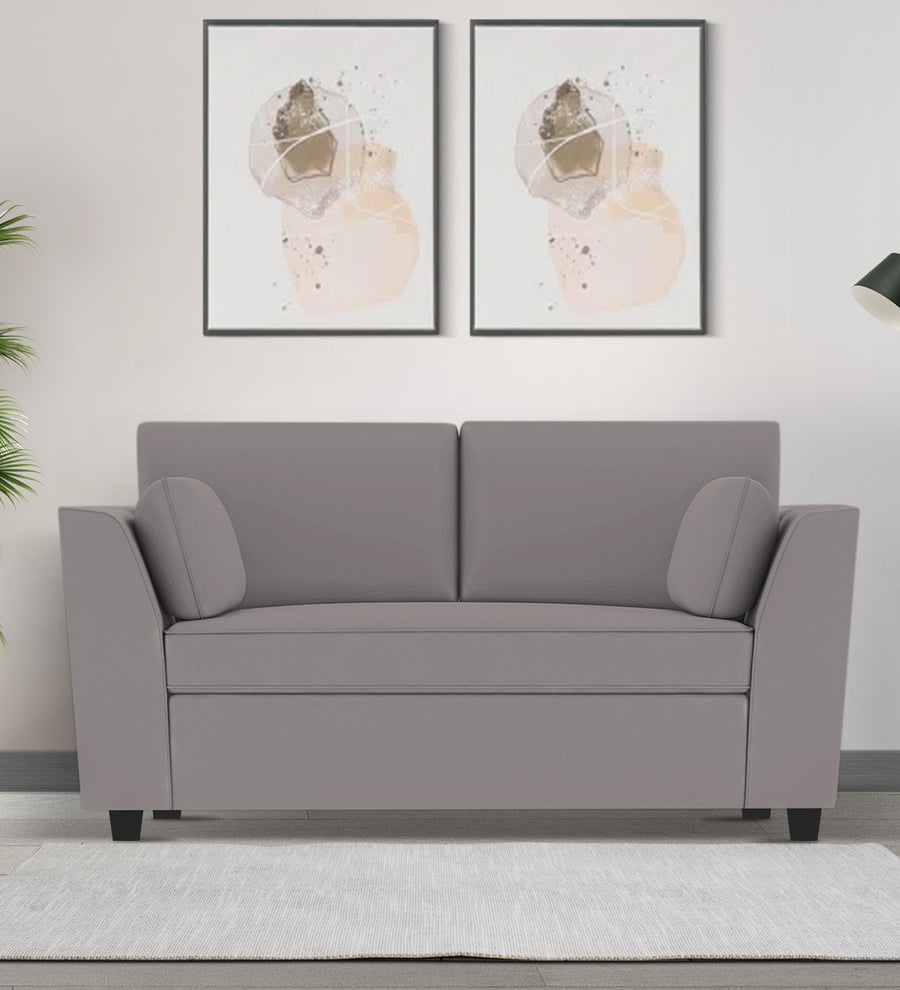 Bristo  2 Seater Velvet Sofa - Pearl Grey by Febonic Living