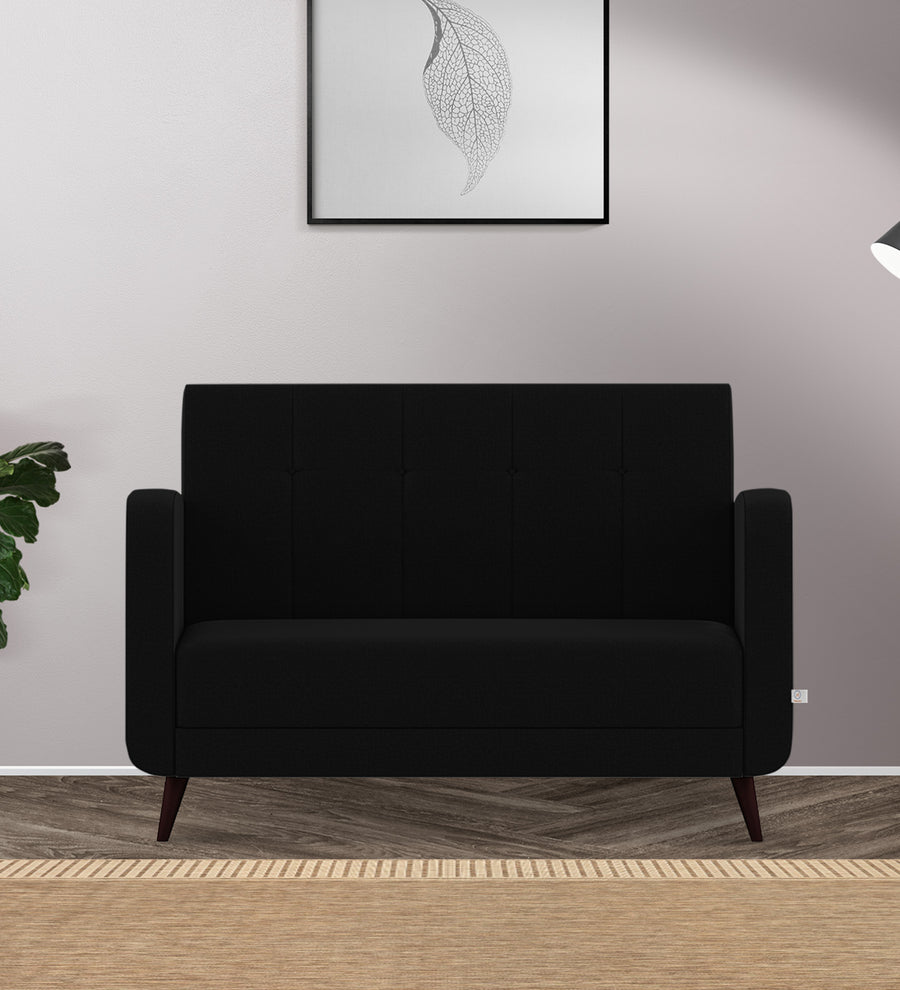 Wiki  2 Seater Velvet Sofa - Adam Black by Febonic Living