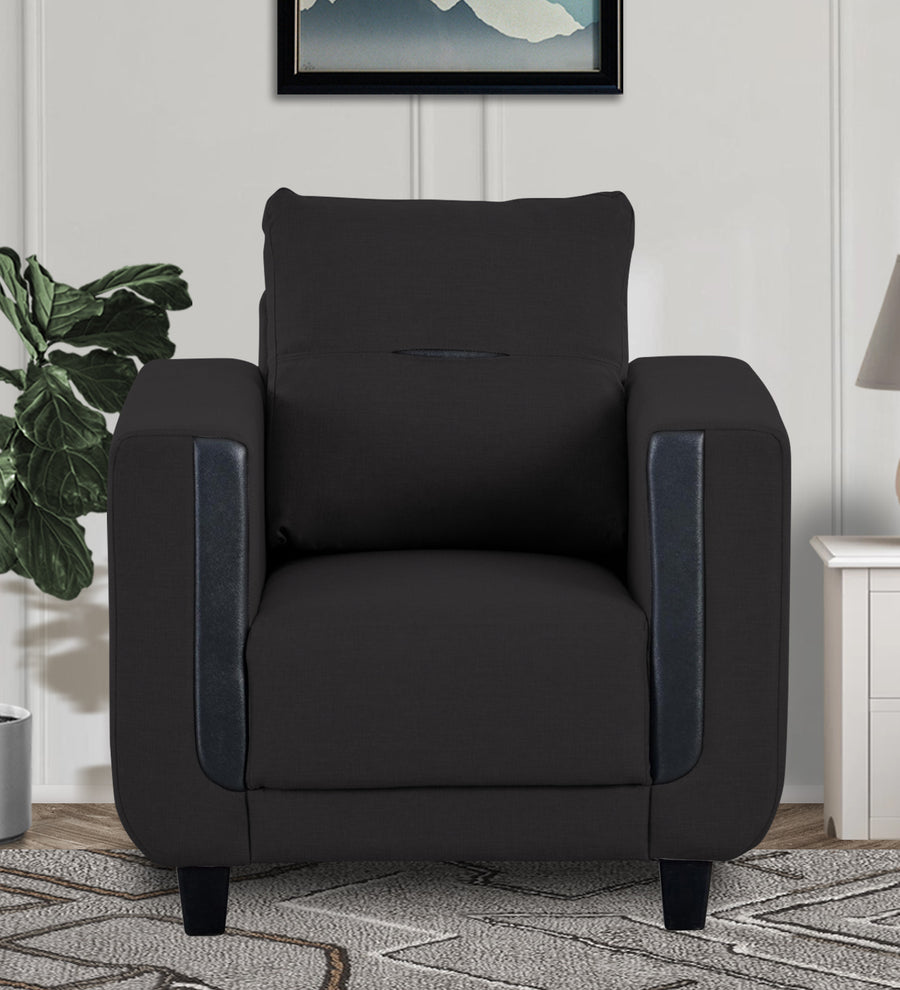 Perry  1 Seater Fabric Sofa - Maba Grey by Febonic Living
