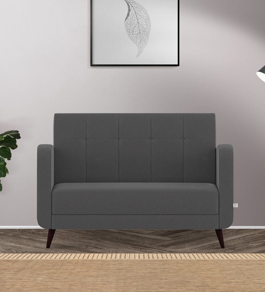 Wiki  2 Seater Velvet Sofa - Davy grey by Febonic Living