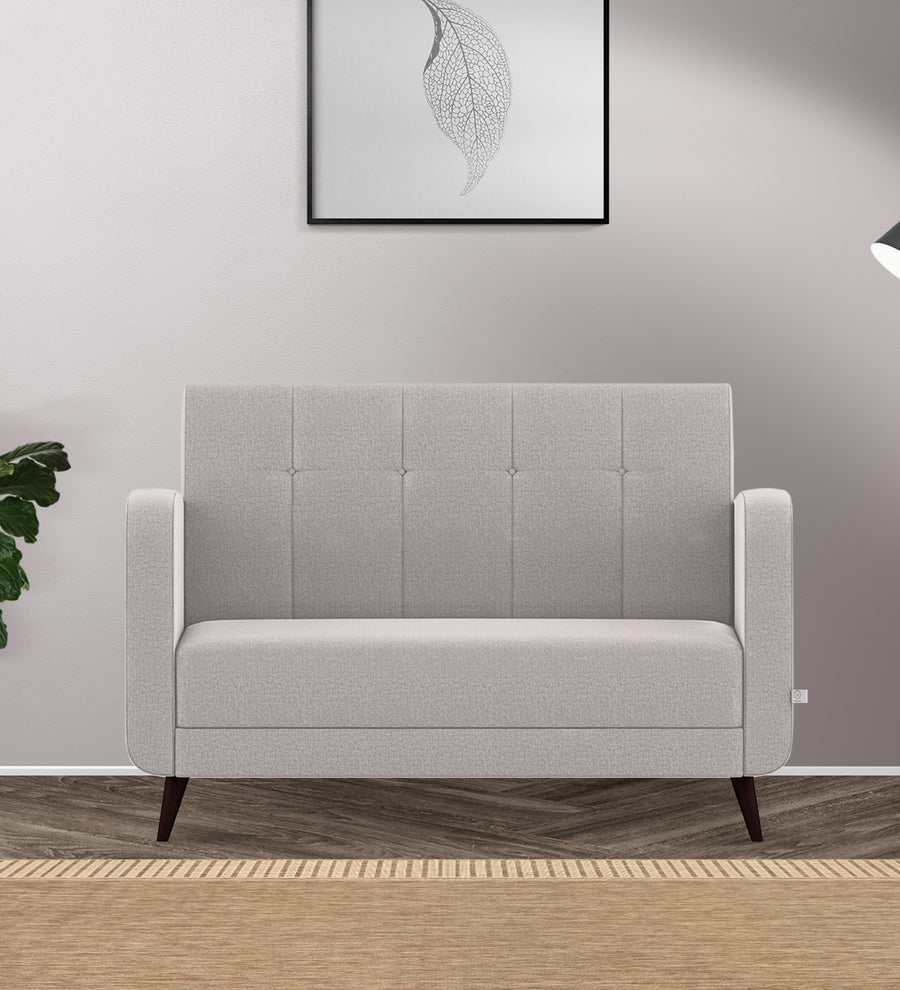 Wiki  2 Seater Velvet Sofa - Pearl Grey by Febonic Living