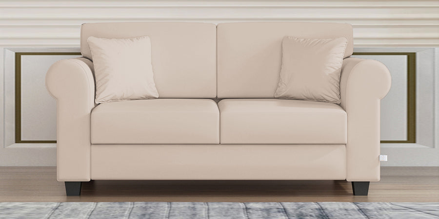 Numonk Velvet 2 Seater Sofa In Camel Beige Colour - Febonic Living