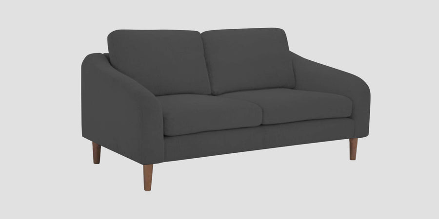Elara Fabric 2 Seater Sofa In Stone Grey Colour - Febonic Living