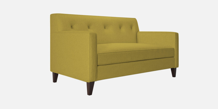 Miller Fabric 2 Seater Sofa In Parrot Green Colour - Febonic Living