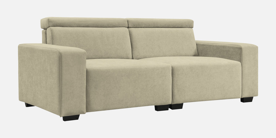 Hiro Fabric 2 Seater Sofa In Carnival Beige Colour - Febonic Living