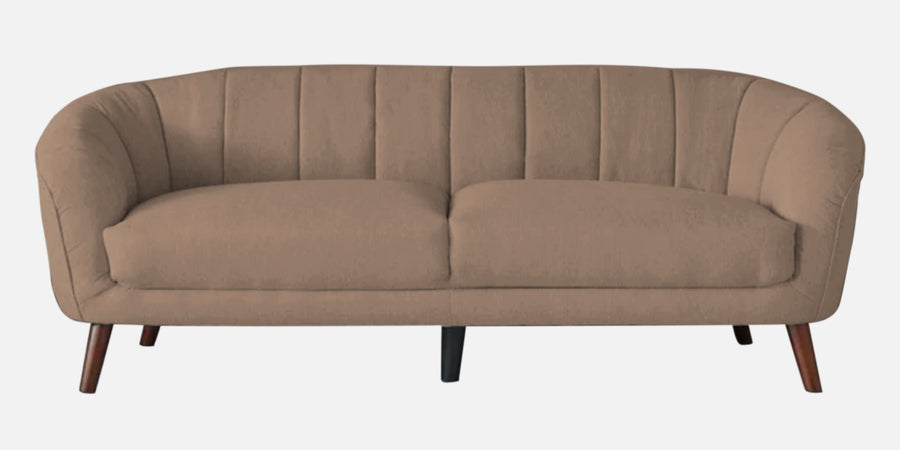 Benjamin Fabric 3 Seater Sofa In Cookie Beige Colour - Febonic Living