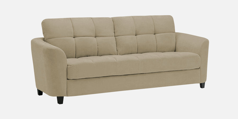 Mulan Fabric 2 Seater Sofa In Honey Beige Colour - Febonic Living