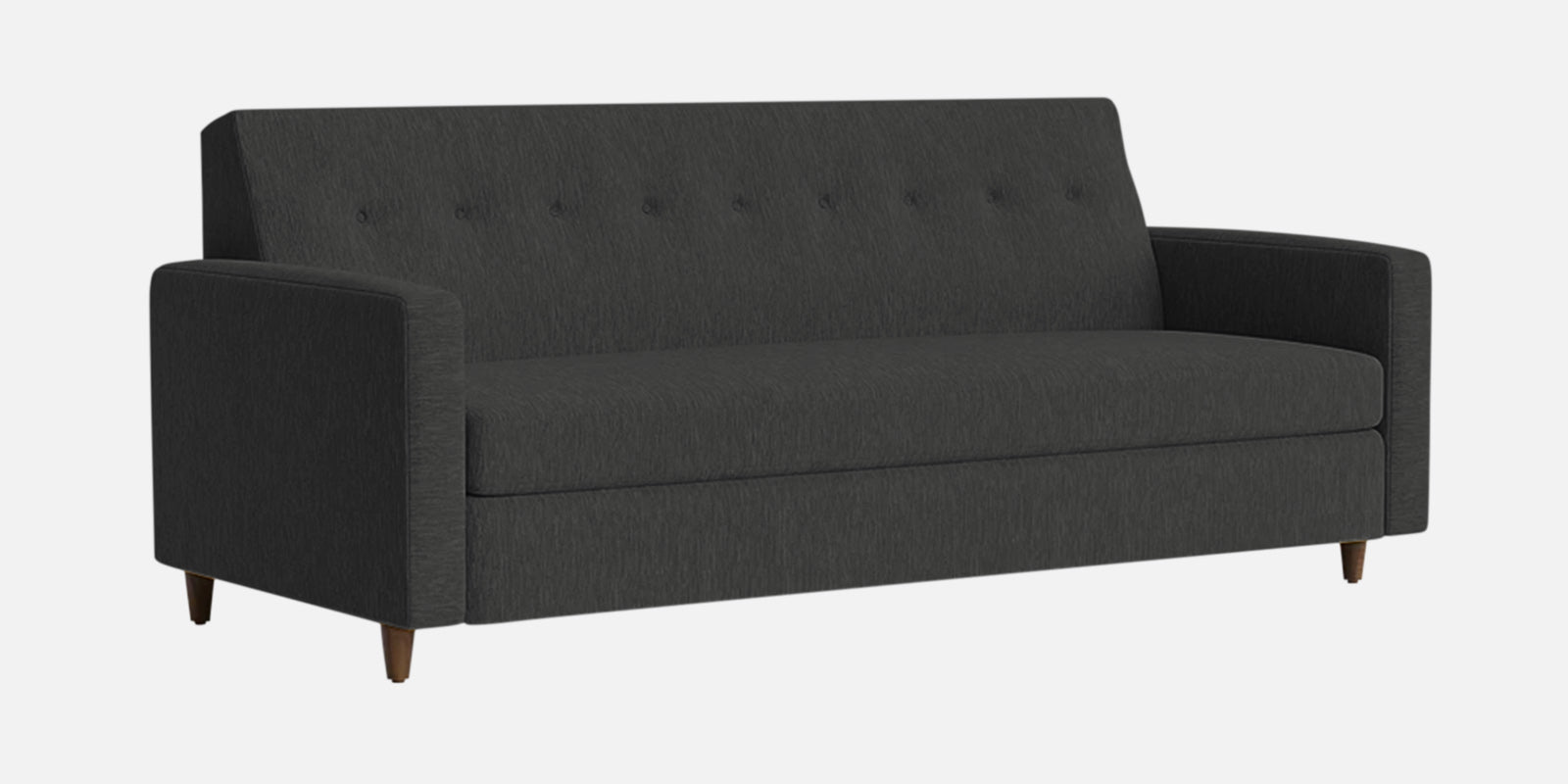 Timon Fabric 2 Seater Sofa in Charcoal grey Colour