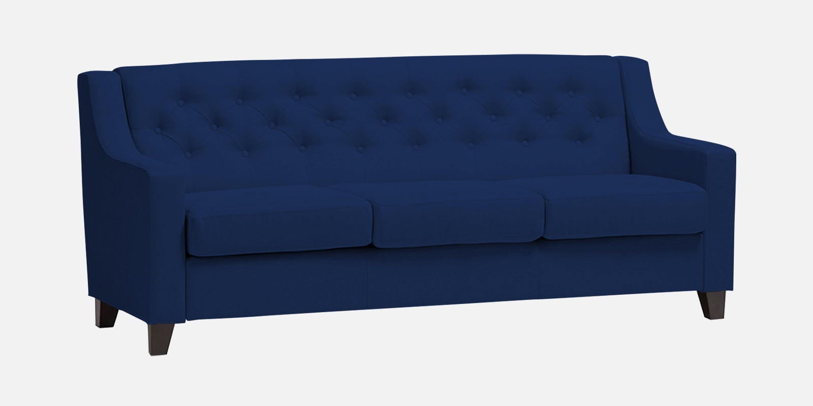 Baidy Fabric 3 Seater Sofa in Royal Blue Colour