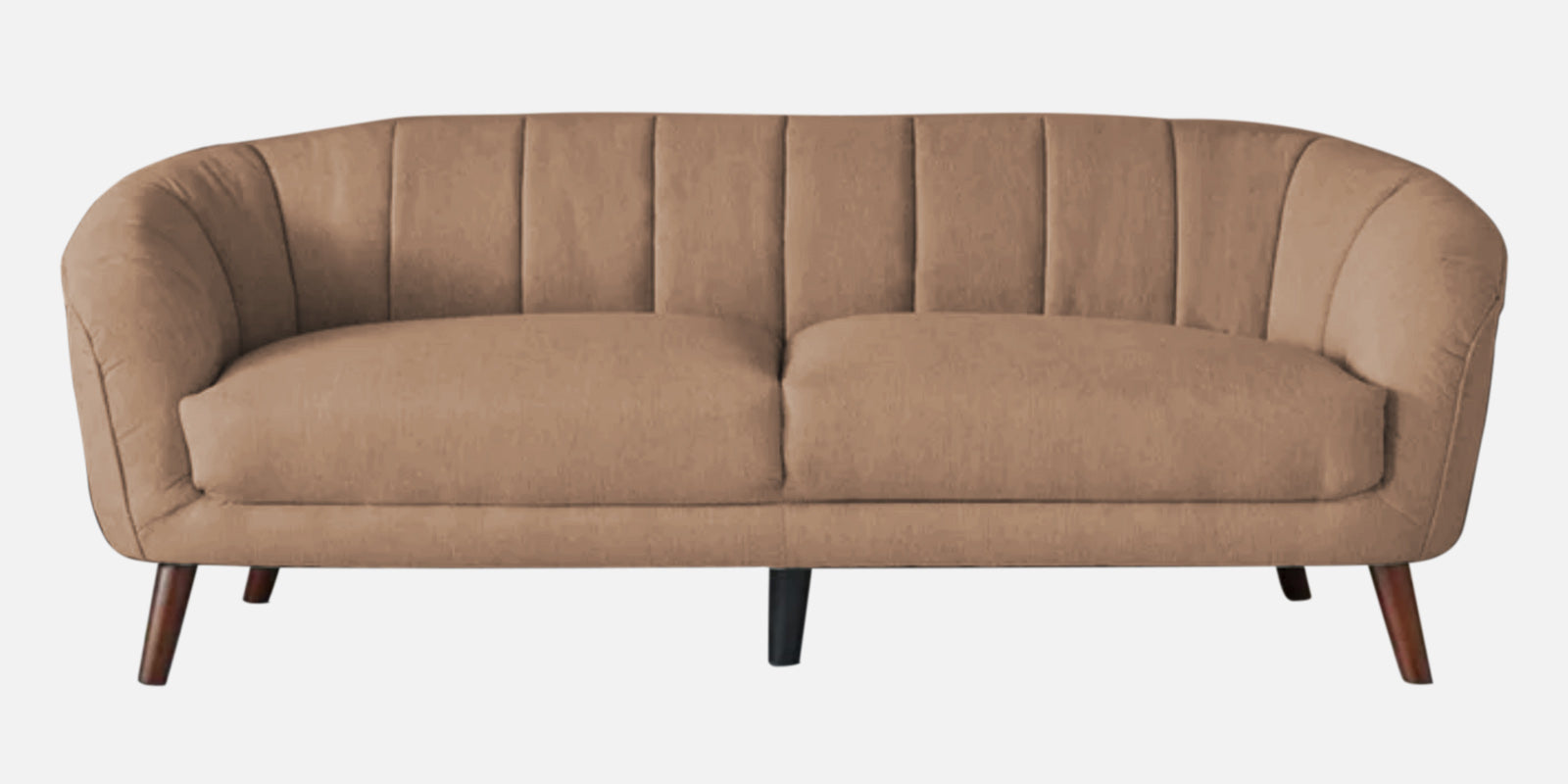 Benjamin Fabric 3 Seater Sofa in Cosmic Beige Colour