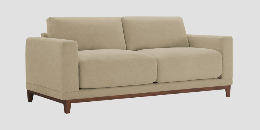 Esha Fabric 2 Seater Sofa In Honey Beige Colour - Febonic Living