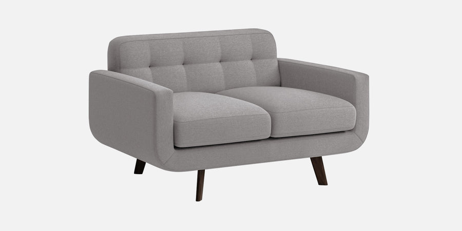 Marsela Fabric 2 Seater Sofa In Silver Grey Colour - Febonic Living