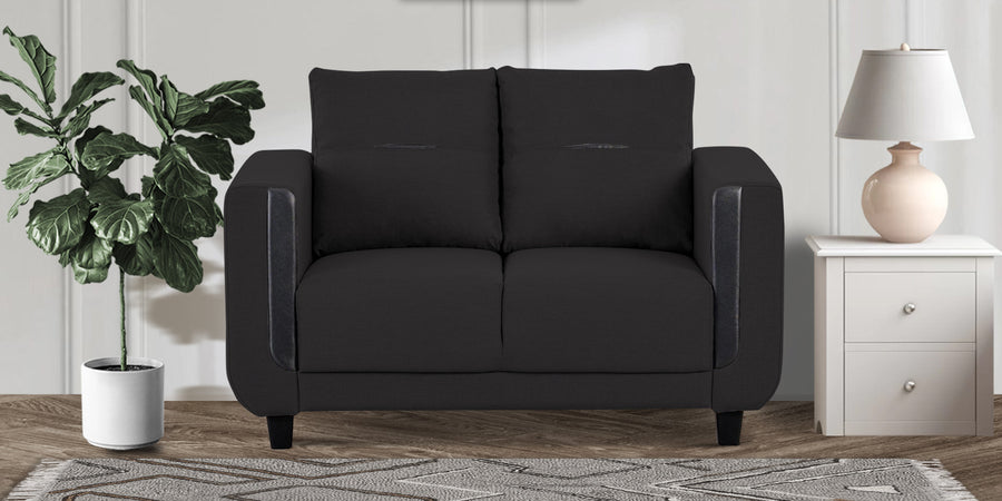 Perry Fabric 2 Seater Sofa In Maba Grey Colour - Febonic Living