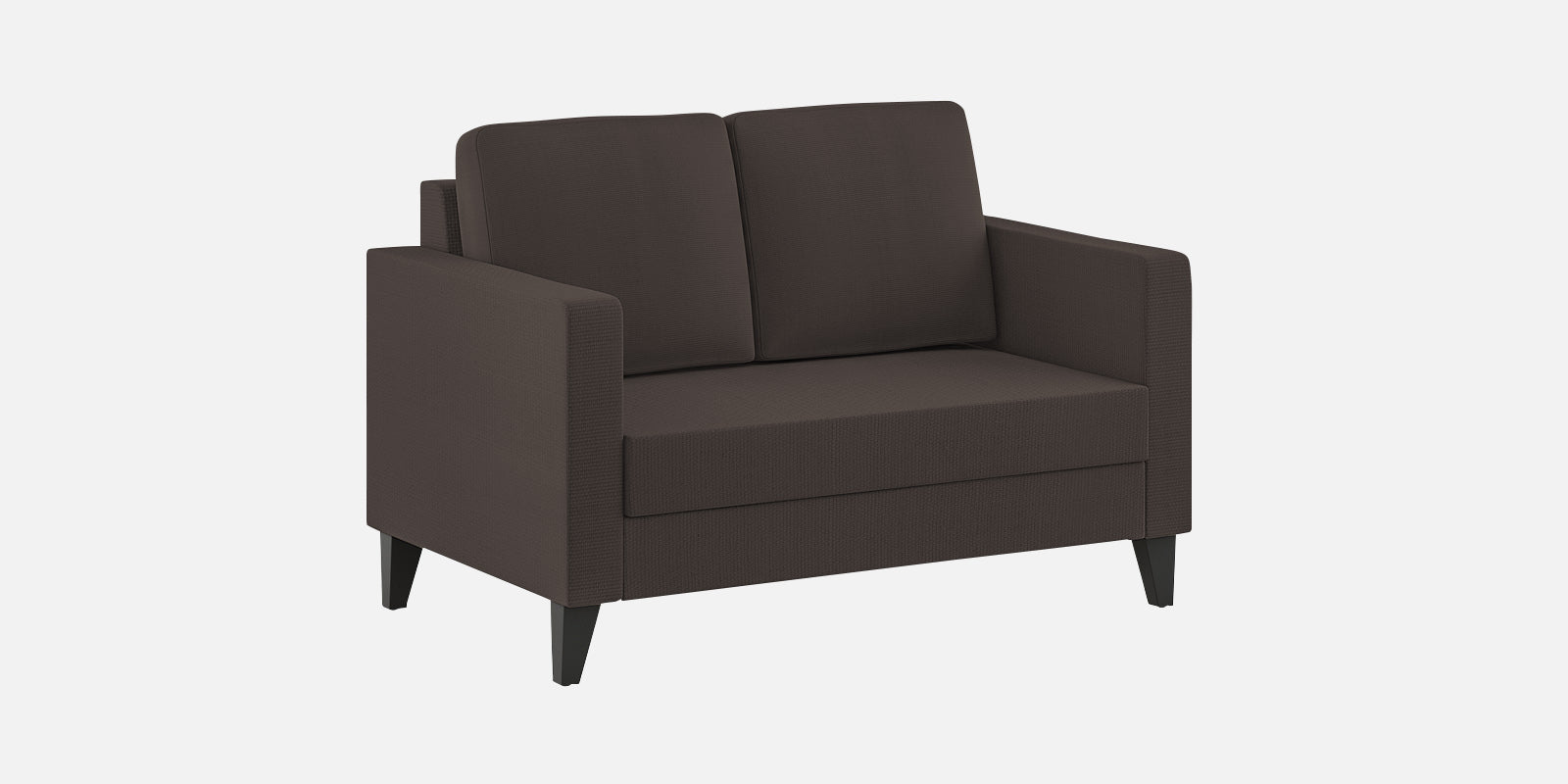 Nori Fabric 2 Seater Sofa In Caspa Brown Colour