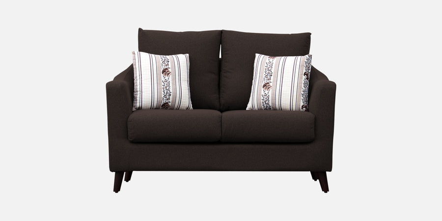 Kevin Fabric 2 Seater Sofa In Coffee Brown Colour - Febonic Living