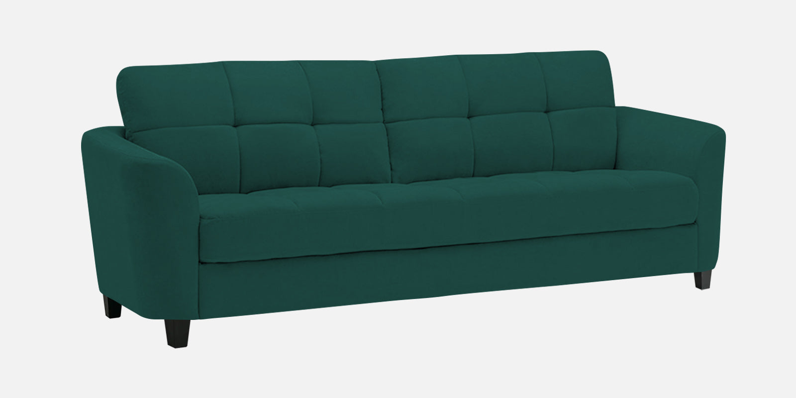 Mulan Fabric 3 Seater Sofa in Sage Green Colour