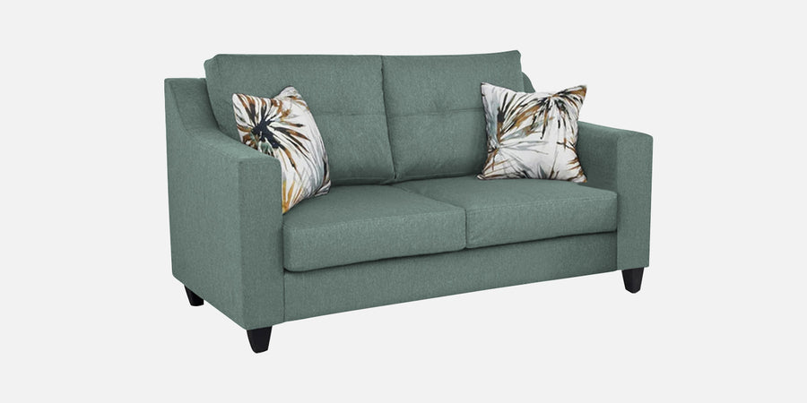Welly Fabric 2 Seater Sofa In Suka Blue Colour - Febonic Living