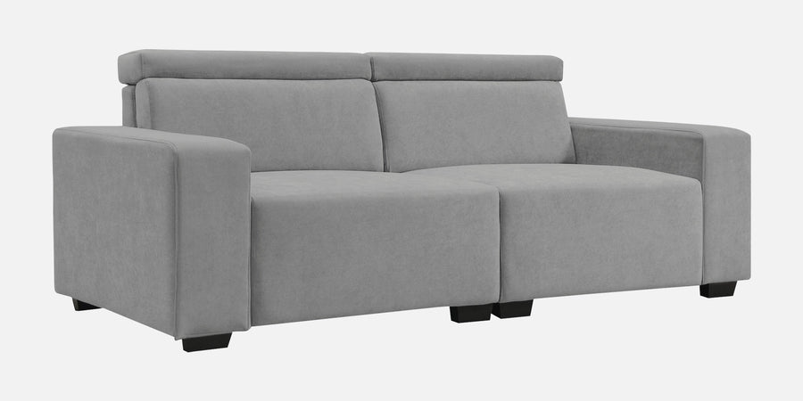 Hiro Fabric 2 Seater Sofa In Smoke Grey Colour - Febonic Living