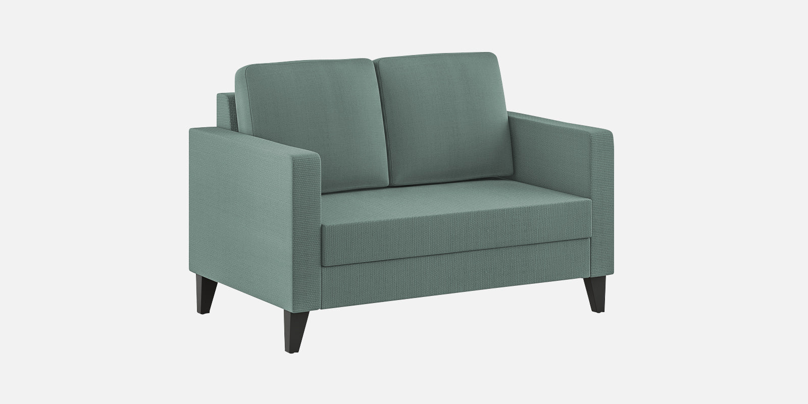 Nori Fabric 2 Seater Sofa In Suka Blue Colour