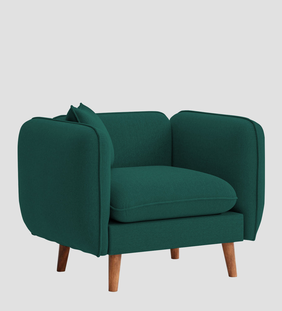 Reva Fabric 1 Seater Sofa In Sage Green Colour - Febonic Living