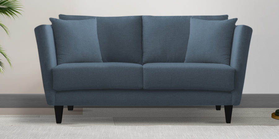 Norway Velvet 2 Seater Sofa In Oxford Blue Colour - Febonic Living