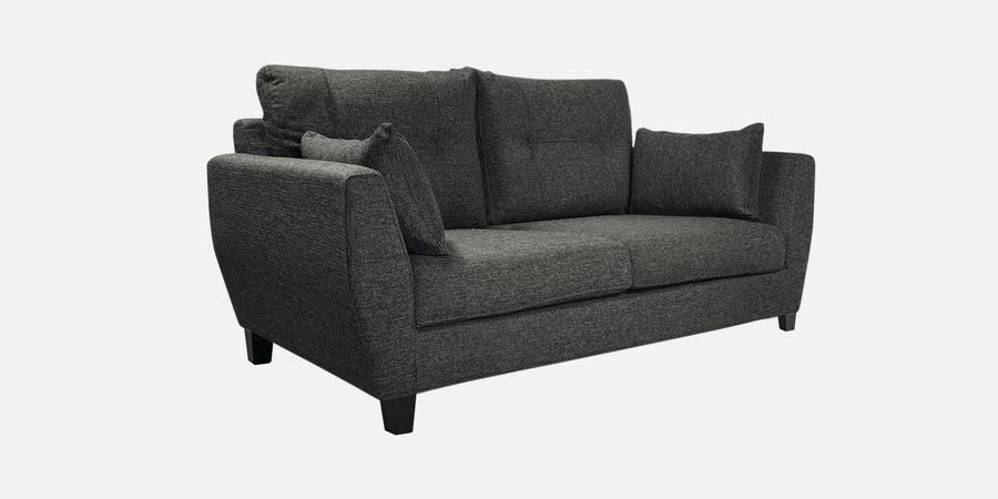 Mario Fabric 2 Seater Sofa In Charcoal Grey Colour - Febonic Living