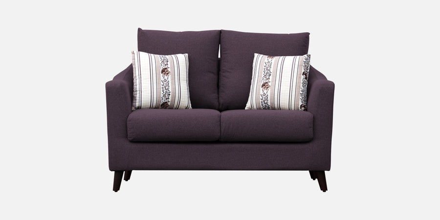 Kevin Fabric 2 Seater Sofa In Greek Purple Colour - Febonic Living