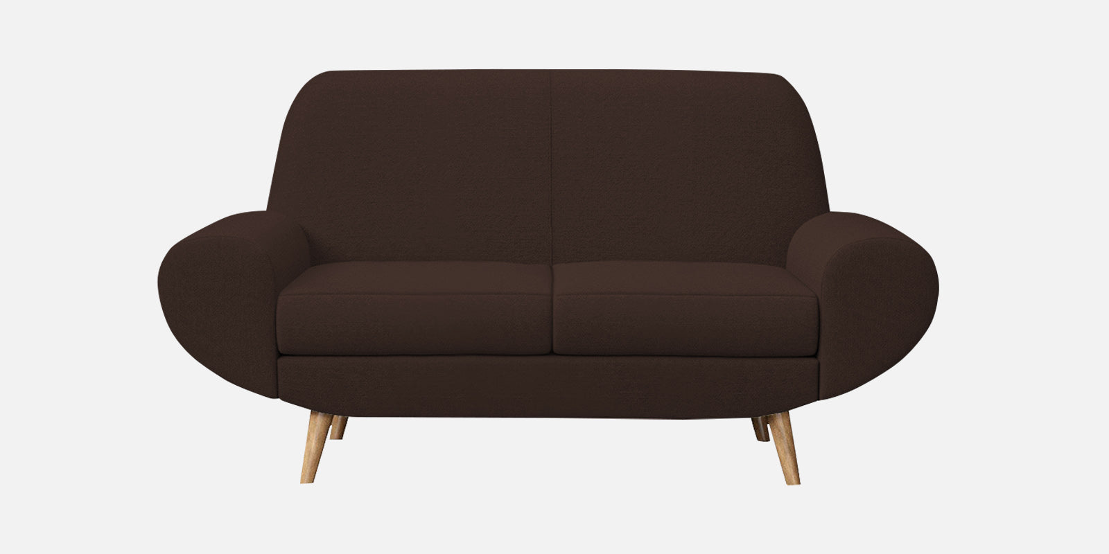 Jessy Fabric 2 Seater Sofa in Coffee Brown Colour